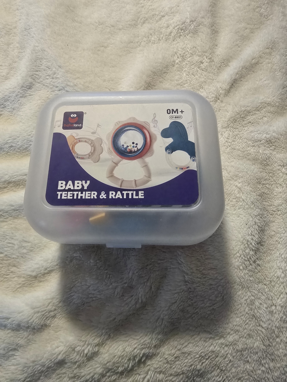 Baby Teether & Rattle Set - Multi-Color